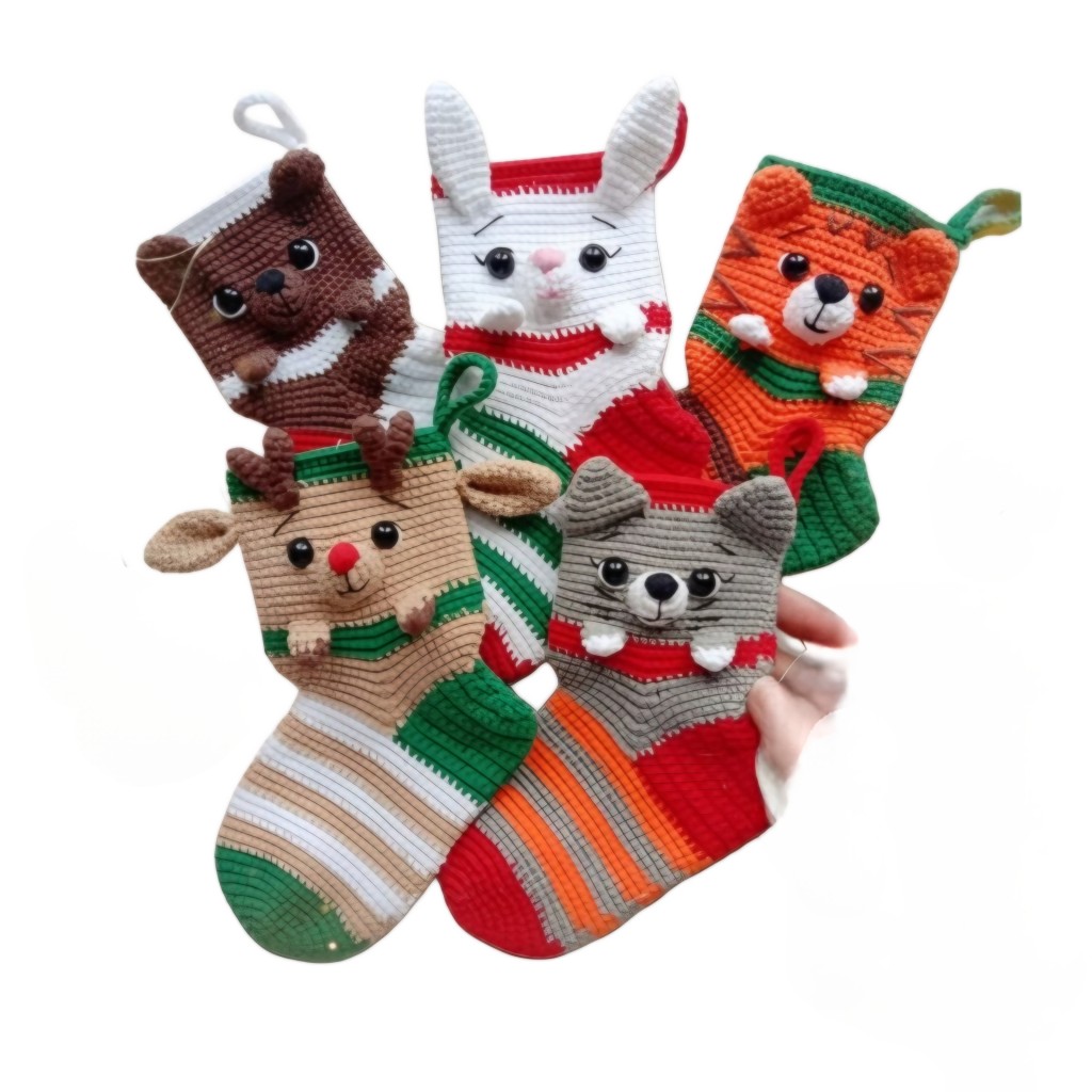 جوراب بچه گانه عروسکی کدZBN2AF