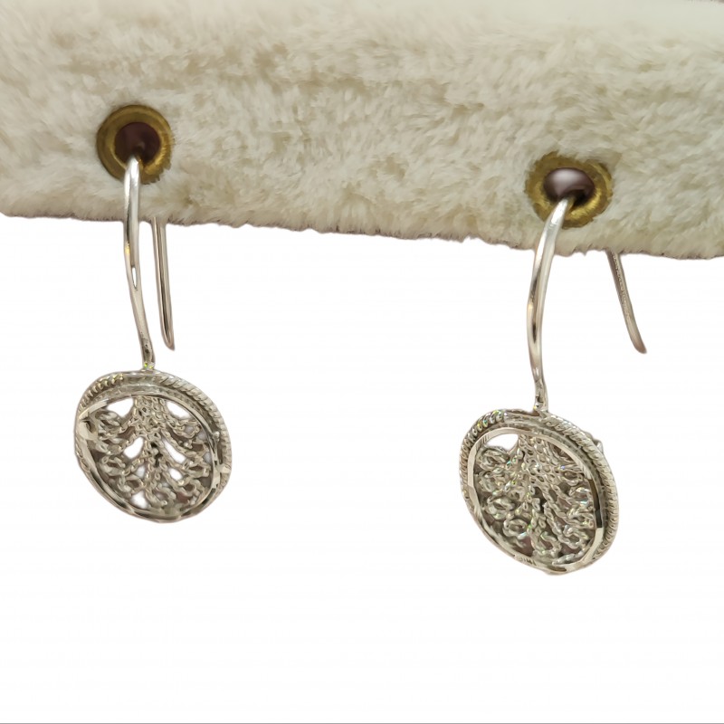 گوشواره نقره آویز