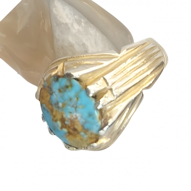 انگشتر نقره فیروزه نیشابور