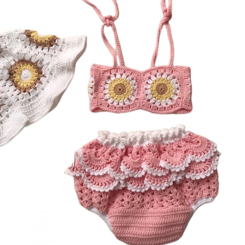 نیم تنه شورتک با کلاه مدل تیتیش کد۵۴