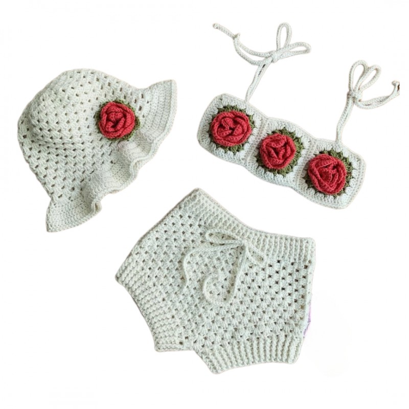 تاب شلوارک دخترانه با کلاه