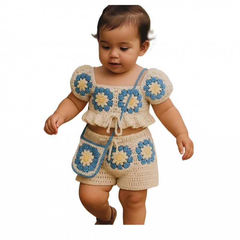 تاب شلوارک  بچه گانه دخترانه کد980