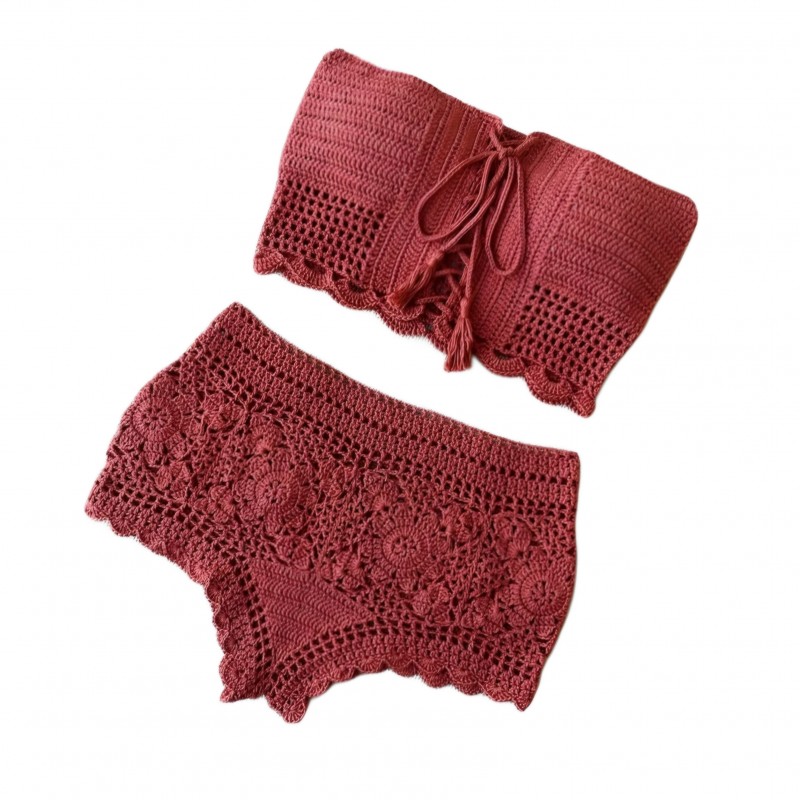 تاب شلوارک زنانه کدJI2-ZQ3