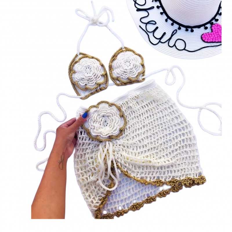 بیکینی دامن ساحلی کد Gj678