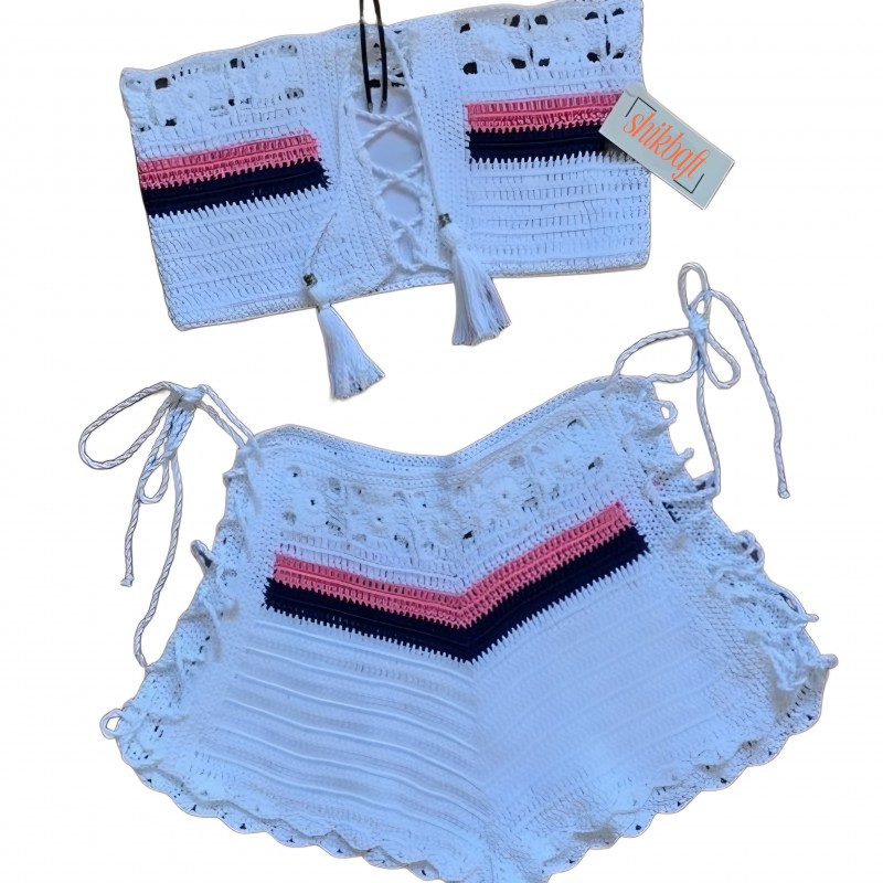 تاب شلوارک زنانه کد CDA3546