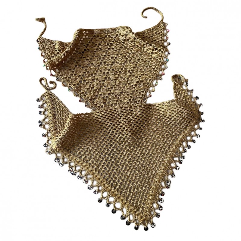 اسکارف قلاب بافی کد Cv32