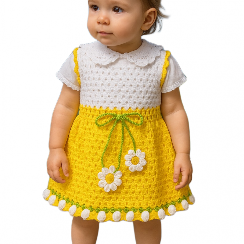 پیراهن دخترانه تیتیش کد SD5G44