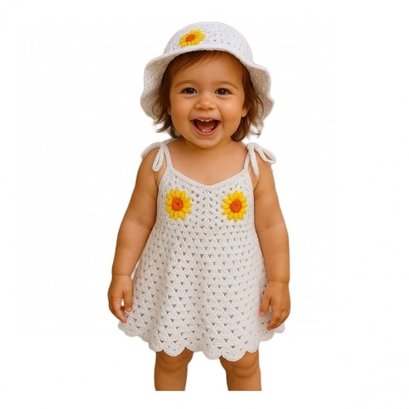 پیراهن دخترانه تیتیش کد۳۰۲