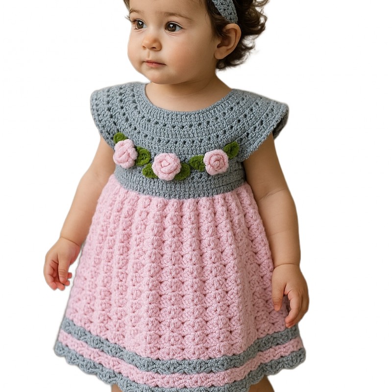 پیراهن دخترانه تیتیش کدHjg39