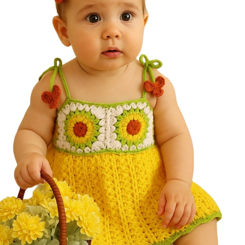 پیراهن دخترانه تیتیش کدGh043