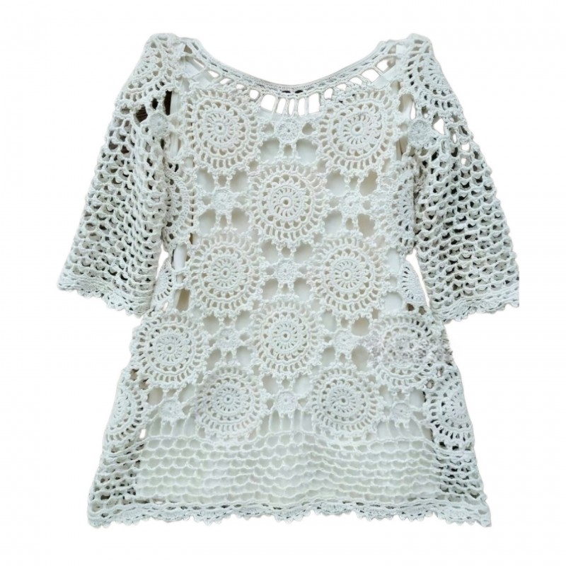 بلوززنانه قلاب بافی کد DVG365