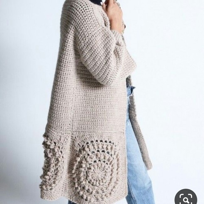 مانتو بافت مدل202 donis