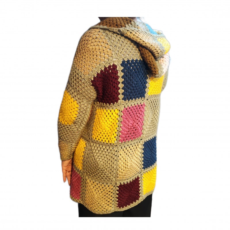 مانتو قلاب بافی