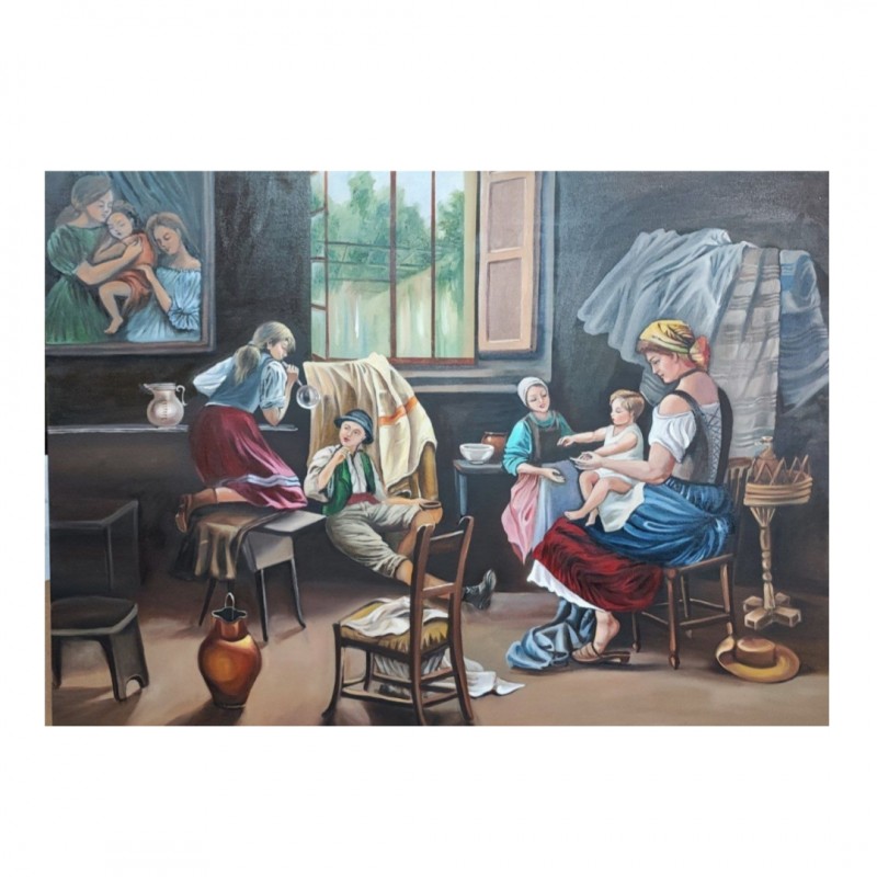 تابلو نقاشی کلاسیک کدFT