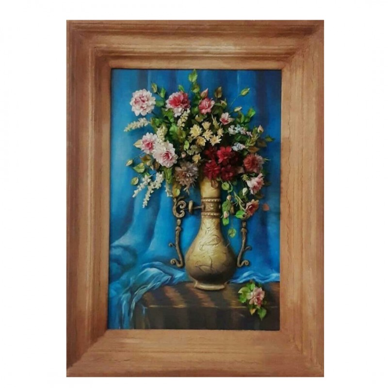 تابلو نقاشی گل چینی کدFH33