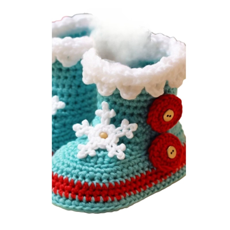 نیم بوت بچه گانه دانه برفی کد2EWHF