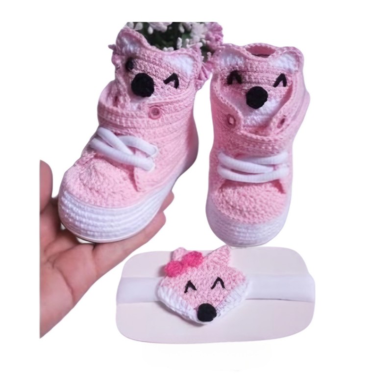 نیم بوت دخترانه عروسکی   کدBUN54