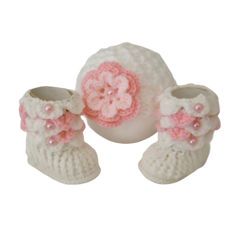 نیم بوت دخترانه با کلاه  کدHFSZ33