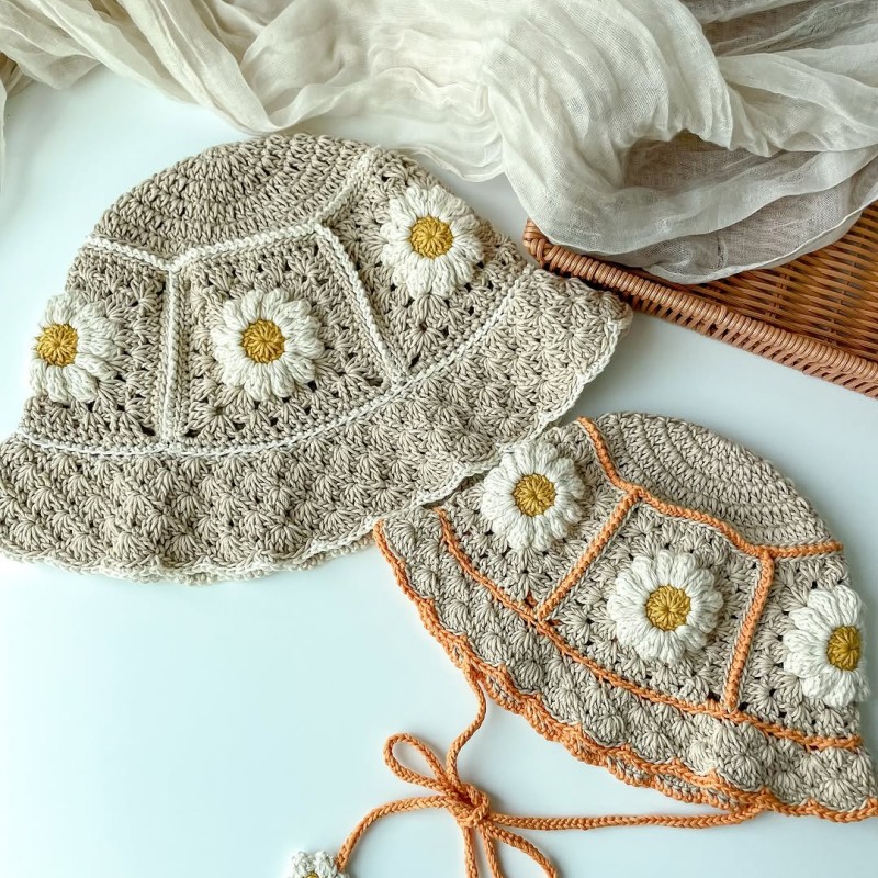 کلاه قلاب بافی زنانه کدGh3