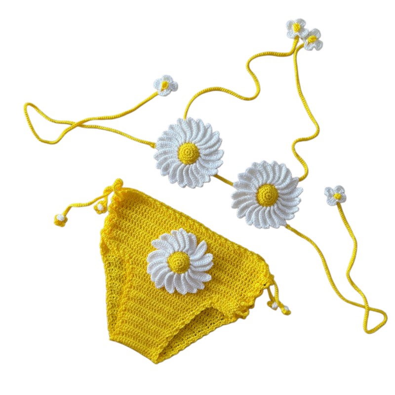 مایوبچه گانه  طرح‌گل بابونه