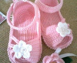 پاپوش بافتنی نوزادی مدل 901