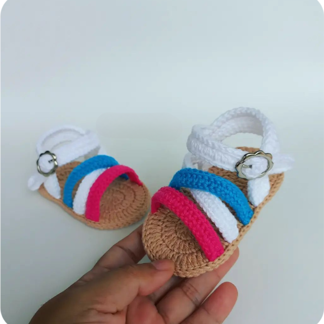 پاپوش نوزادی پسرانه مدل صندل نکست کدnm1