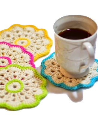 زیرلیوانی بسته 4عددی