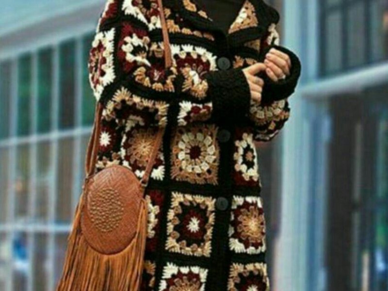 مانتو بافت مدل702 Adonis