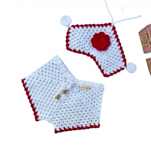 تاب شورتک دخترانه بچه گانه مدل sisil