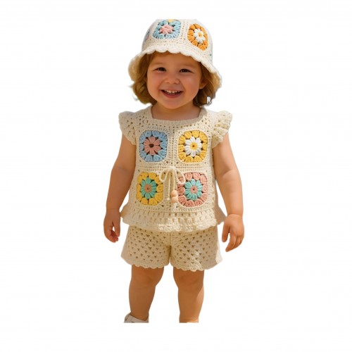 تاب شورتک با کلاه مدل تیتیش کد۵۵۴