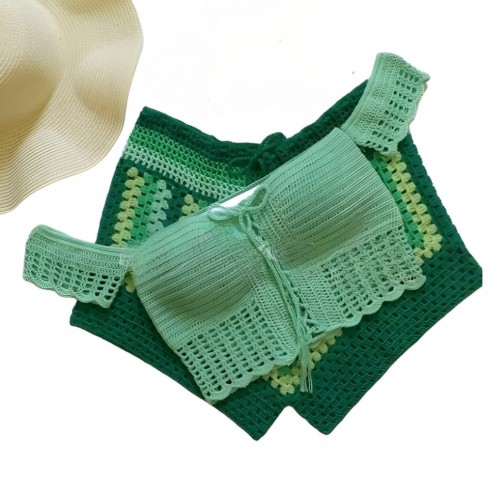 تاب شلوارک زنانه کد CDW3686
