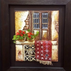 تابلو نقاشی  نقش برجسته ماسوله