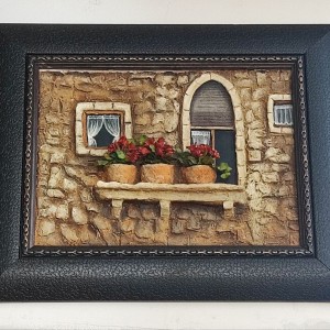 تابلو نقاشی نقش برجسته