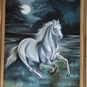 تابلو نقاشی رنگ روغن  کدFT123