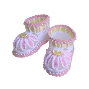 نیم بوت دخترانه  فلاور کدlFY61G