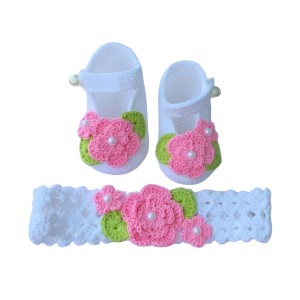 پاپوش دخترانه فلاور باهدکدHVCT21