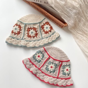 کلاه قلاب بافی زنانه