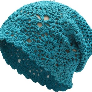کلاه قلاب بافی زنانه
