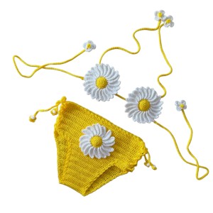 مایوبچه گانه  طرح‌گل بابونه
