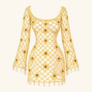 شومیز قلاب‌بافی  زنانه کدZE3
