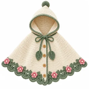 شنل بچه گانه کلاهدارکدJA4V