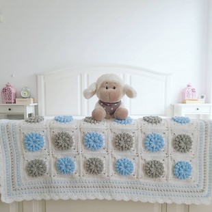 پتو نوزادی دخترانه 32