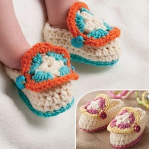 پاپوش نوزادی دخترانه  مدلsinaraکد 17