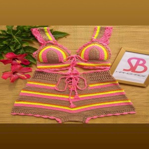 نیم تنه شورتک زنانه کد BVC-DDDS