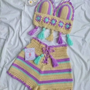 تاب شلوارک زنانه کد NBV-HJG