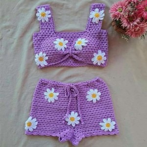 تاب شلوارک زنانه کدHG-HGD