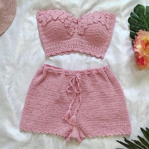 تاب شلوارک زنانه کدF1-RT65