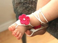 پابند نوزادی بافتنی مدل 055