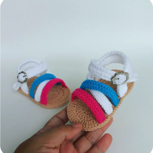 پاپوش نوزادی پسرانه مدل صندل نکست کدnm1