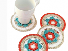 زیرلیوانی بسته 2عددی
